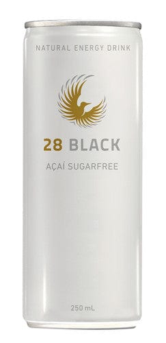 28 Black Individual 28 Black Energy Drink - ACAI Sugar Free (12 x 250ml Cans in a Display Unit) 5453002980866 TPFS5877 28 Black Energy Drink - ACAI Sugar Free (12 x 250ml Cans in a Display Unit)