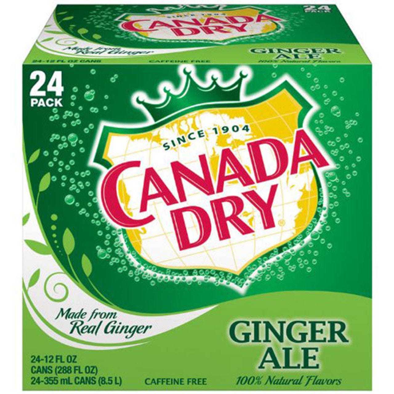 Canada Dry Individual Canada Dry - Ginger Ale (24 x 355ml) 78000152135 TPFS5550 Canada Dry - Ginger Ale (24 x 355ml)