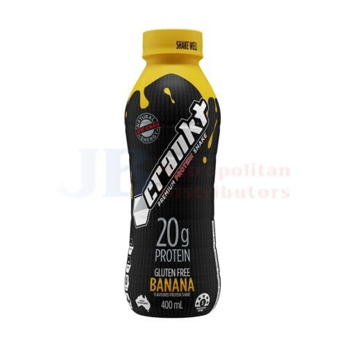 Crankt Crankt Premium Protein Shake Banana 400ml Crankt Premium Protein Shake Banana 400ml