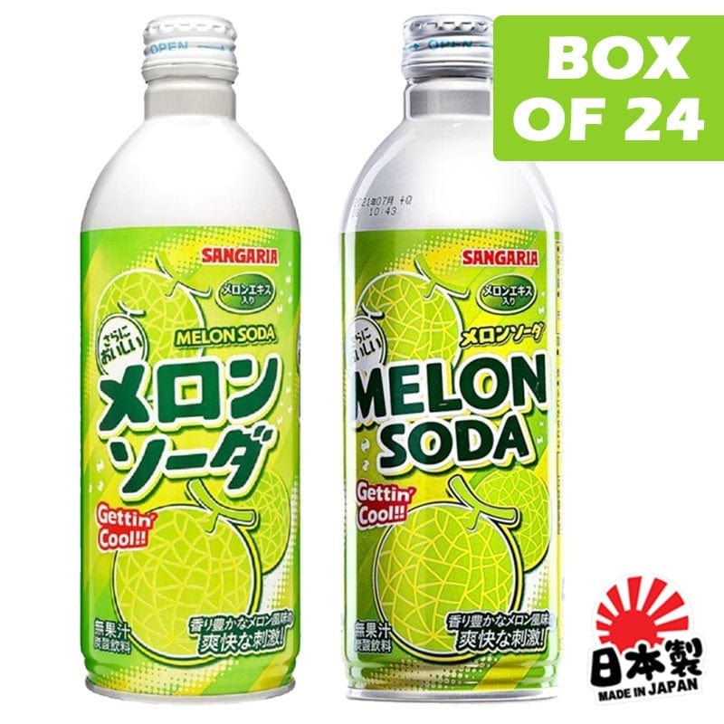Japan Sangaria Japan Sangaria Melon Soda 500ml Japan Sangaria Melon Soda 500ml