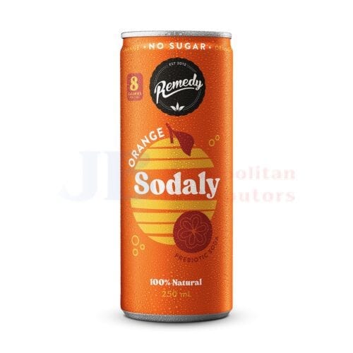 Remedy Remedy Sodaly Orange 250ml Remedy Sodaly Orange 250ml