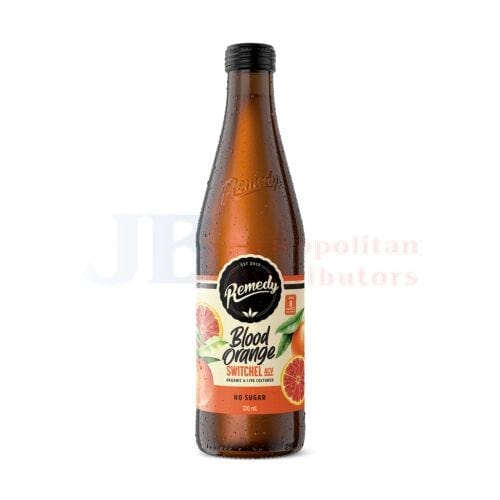Remedy Remedy Switchel Blood Orange 330ml Remedy Switchel Blood Orange 330ml