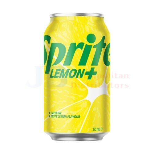 Sprite Sprite Lemon Plus 375ml Sprite Lemon Plus 375ml