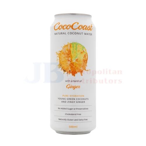 Coco Coast Ginger Coconut Water 500ml