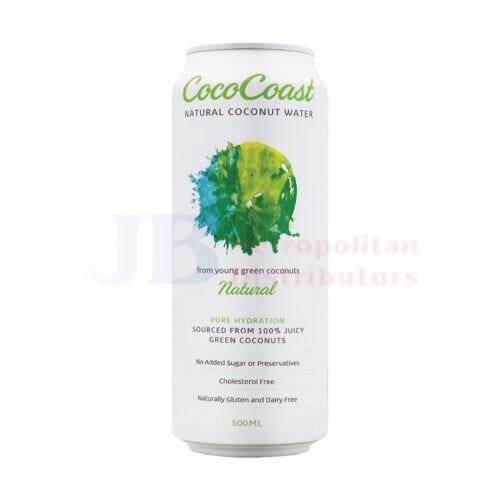 Coco Coast Natural Coconut Water 500ml