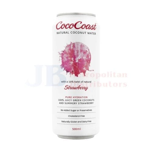 Coco Coast Strawberry Coconut Water 500ml