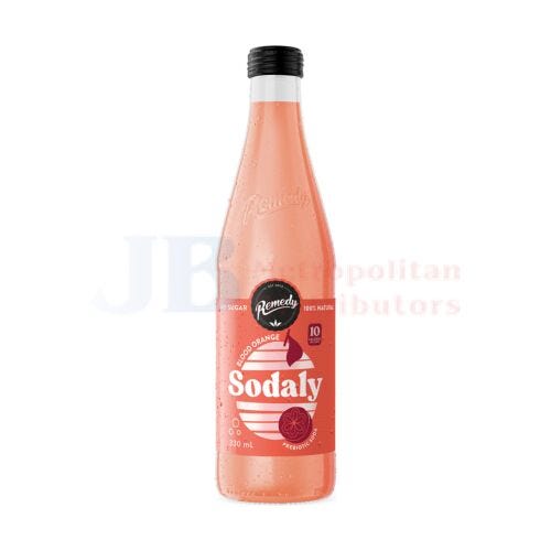 Remedy Sodaly Blood Orange 330ml