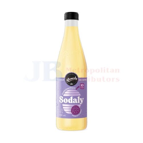 Remedy Sodaly Passionfruit 330ml