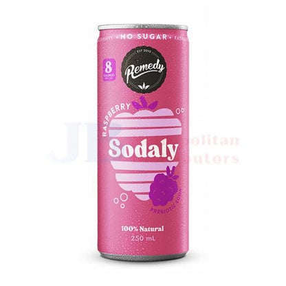 Remedy Sodaly Raspberry 250ml