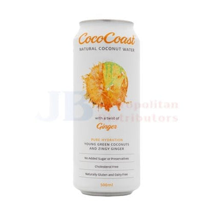 Coco Coast Coco Coast Ginger Coconut Water 500ml Coco Coast Ginger Coconut Water 500ml