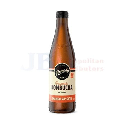 Remedy Remedy Kombucha Mango Passion 330ml Remedy Kombucha Mango Passion 330ml